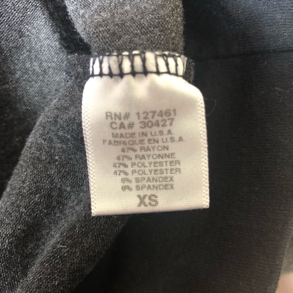 Wildfox Sparkle Heart Gray/Gold  Lightweight Sweater - Picture 4 of 5